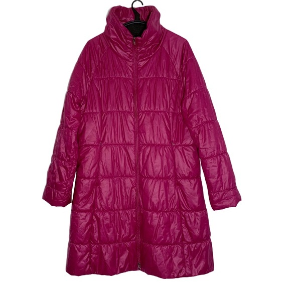 Patagonia Lidia Pink Parka Long Puffer Jacket